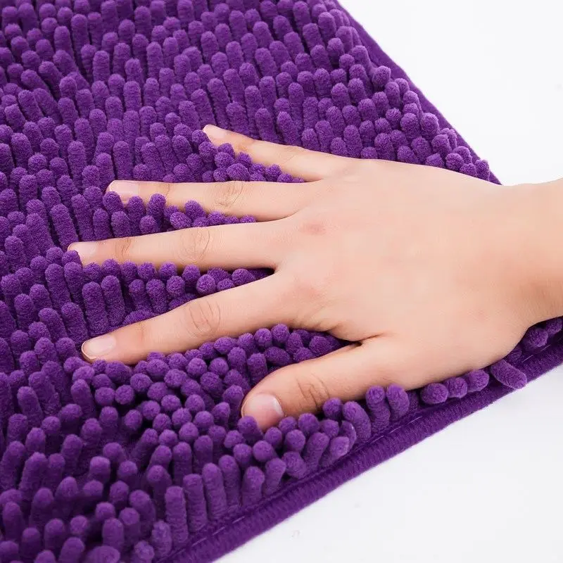 Badteppich groß mintgrün: Badematte mit langem Flor – Bild 2