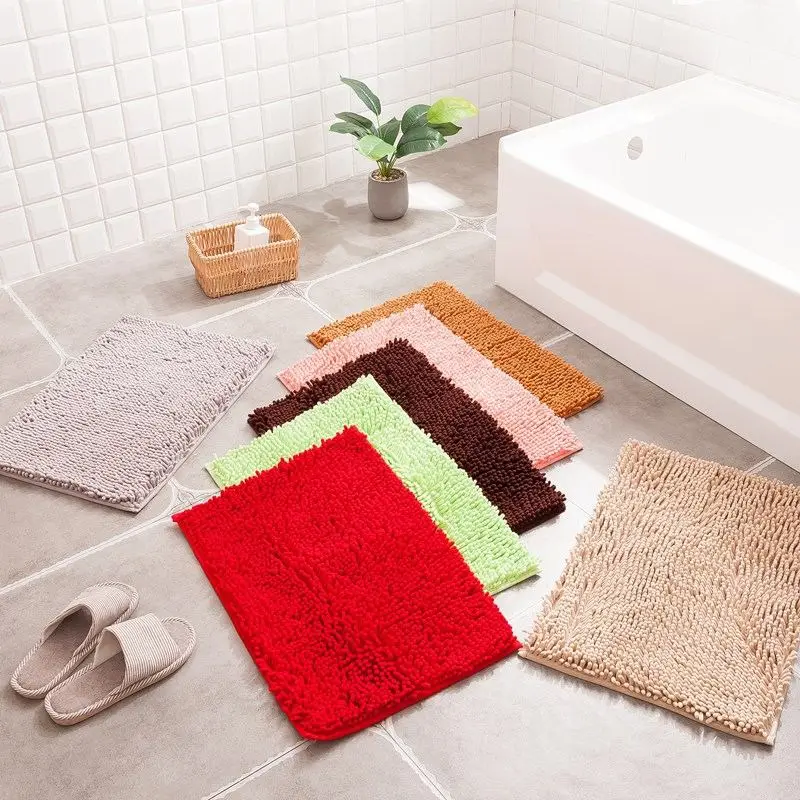 Badteppich groß mintgrün: Badematte mit langem Flor – Bild 3