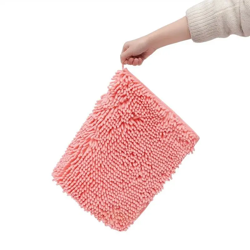 Badteppich groß mintgrün: Badematte mit langem Flor – Bild 5
