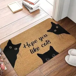 Fußmatte mit Katzenmotiv und Schriftzug – Camel – Katzen